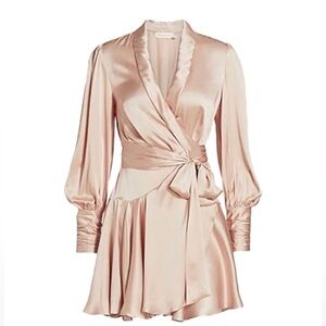 Zimmerman Silk Wrap Dress